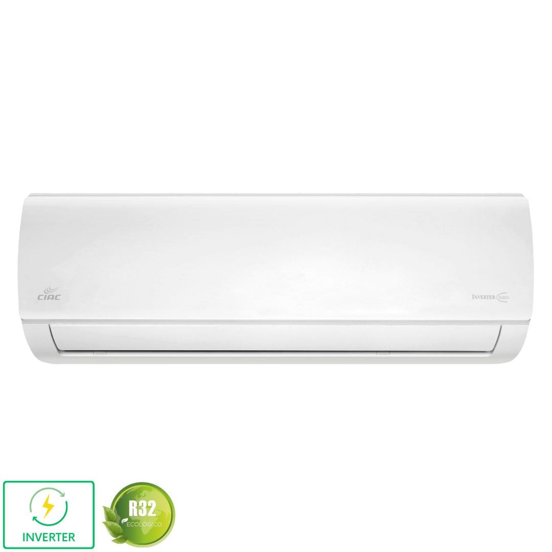 Aire Acondicionado Carrier Ciac Vs Inverter 1 Ton 110 V Frio Y Calor 12000 Btu Blanco