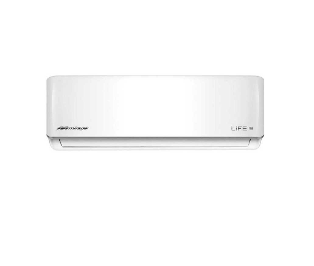 Minisplit Mirage Life 12. 1 Tonelada. 110 Volt.  Con Calefacción.