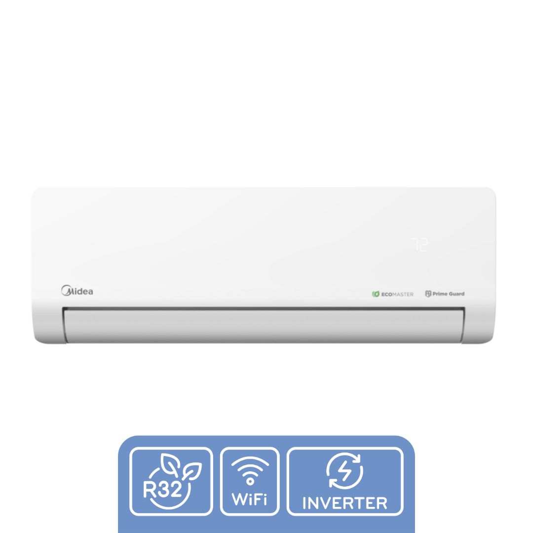 Foto 2 pulgar | Aire Acondicionado  Midea EcoMaster Inverter WiFi 1.5 Ton 2200V Frio Y Calor 18000 Btu Blanco