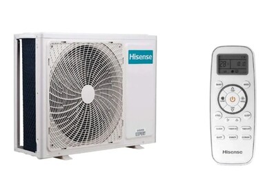 Foto 3 | Aire Acondicionado Mini Split Hisense Inverter Wi-fi R32 1 Ton Frío Y Calor 220v 12000btu Blanco