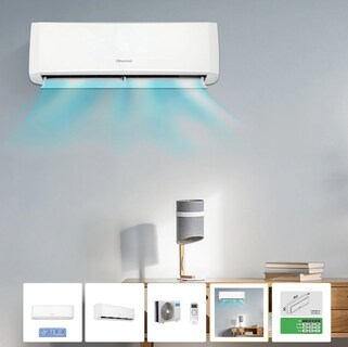 Foto 4 | Aire Acondicionado Mini Split Hisense Inverter Wi-fi R32 1 Ton Frío Y Calor 220v 12000btu Blanco