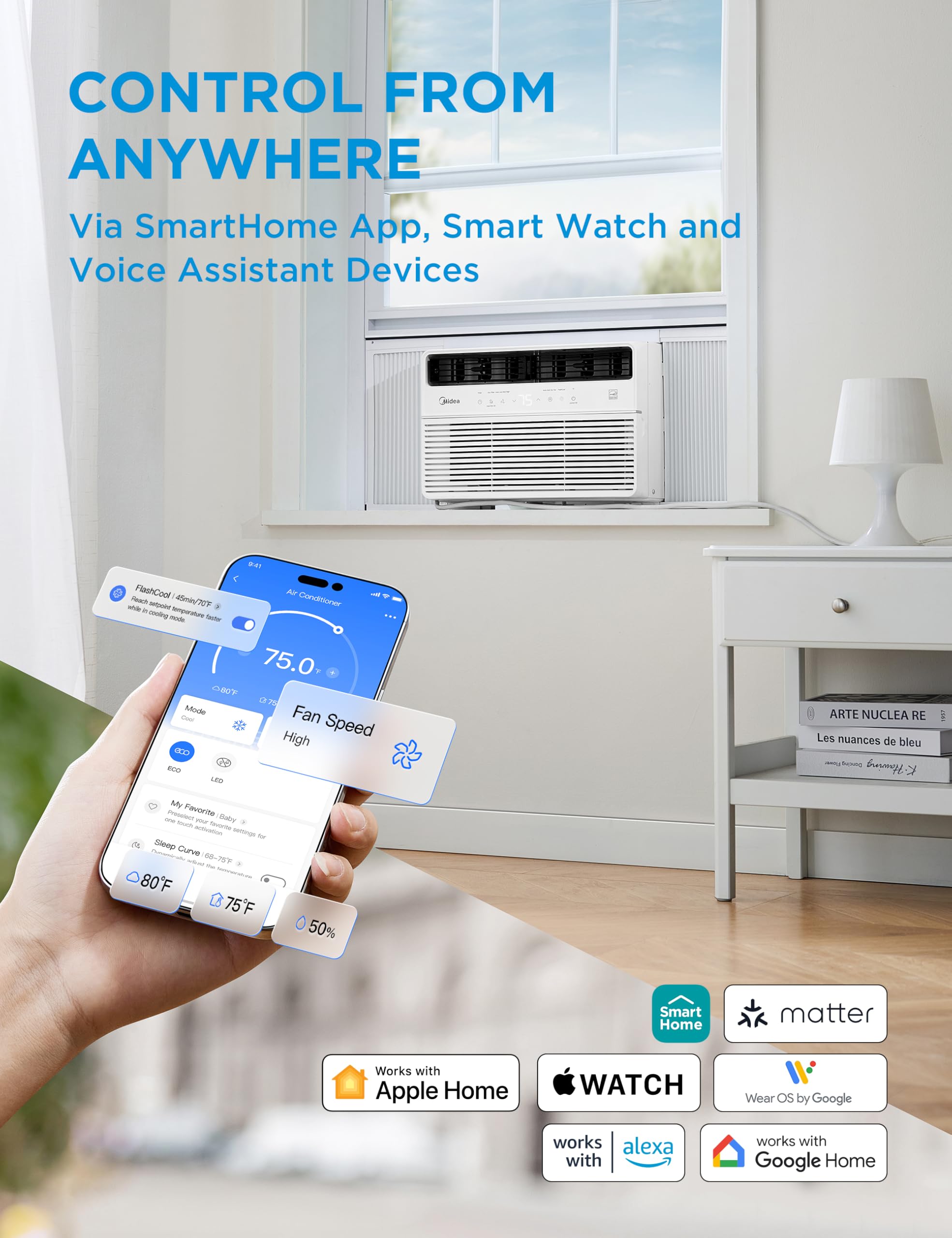 Foto 6 pulgar | Aire Acondicionado de Ventana Midea 115 V Inverter-Venta Internacional