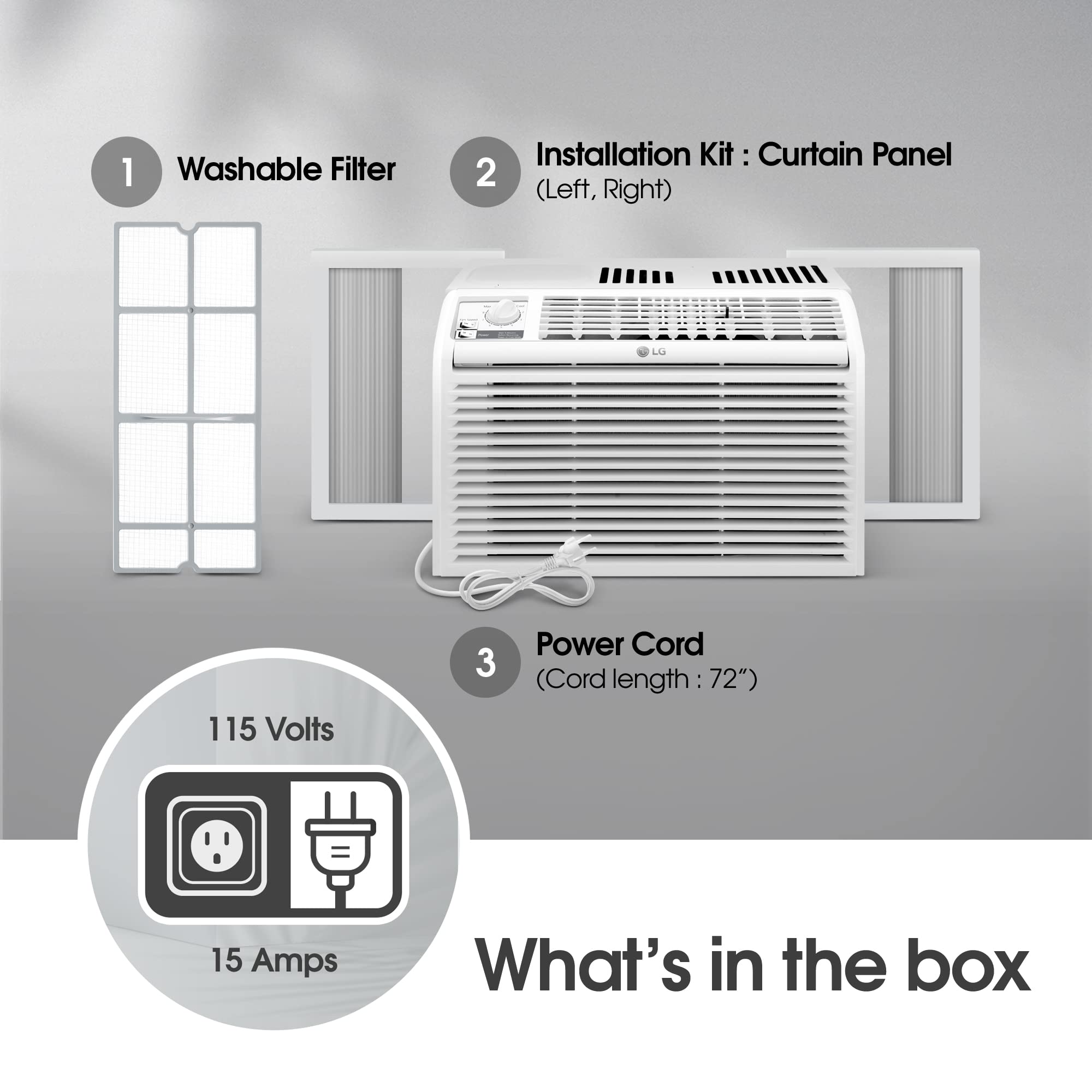 Foto 8 pulgar | Aire Acondicionado Lg Window 5000 Btu 150m² Blanco Lw5023 - Venta Internacional.