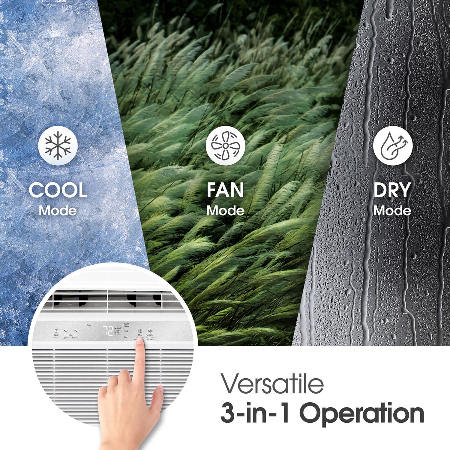 Foto 6 | Aire Acondicionado Para Ventanas Lg, 6000 Btu, Enfría 250 M² Con Mando A Distancia - Venta Internacional.