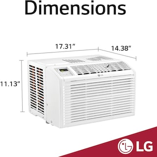 Foto 5 | Aire Acondicionado De Ventana Lg Control 6000 Btu 115 V, 6000 Btu, Color Blanco - Venta Internacional.