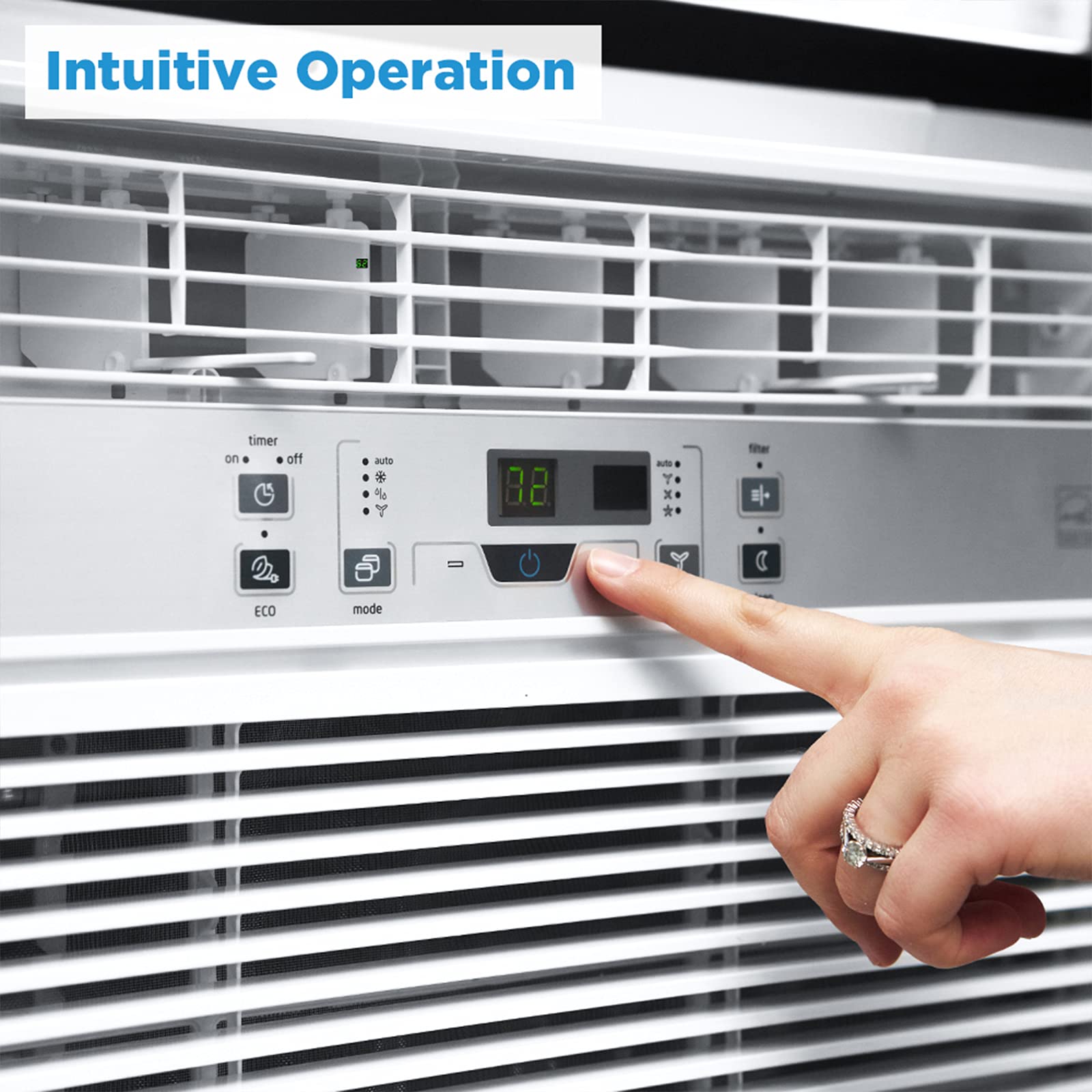 Foto 5 pulgar | Aire Acondicionado De Ventana Midea Easycool 8,000 Btu 350m² - Venta Internacional.