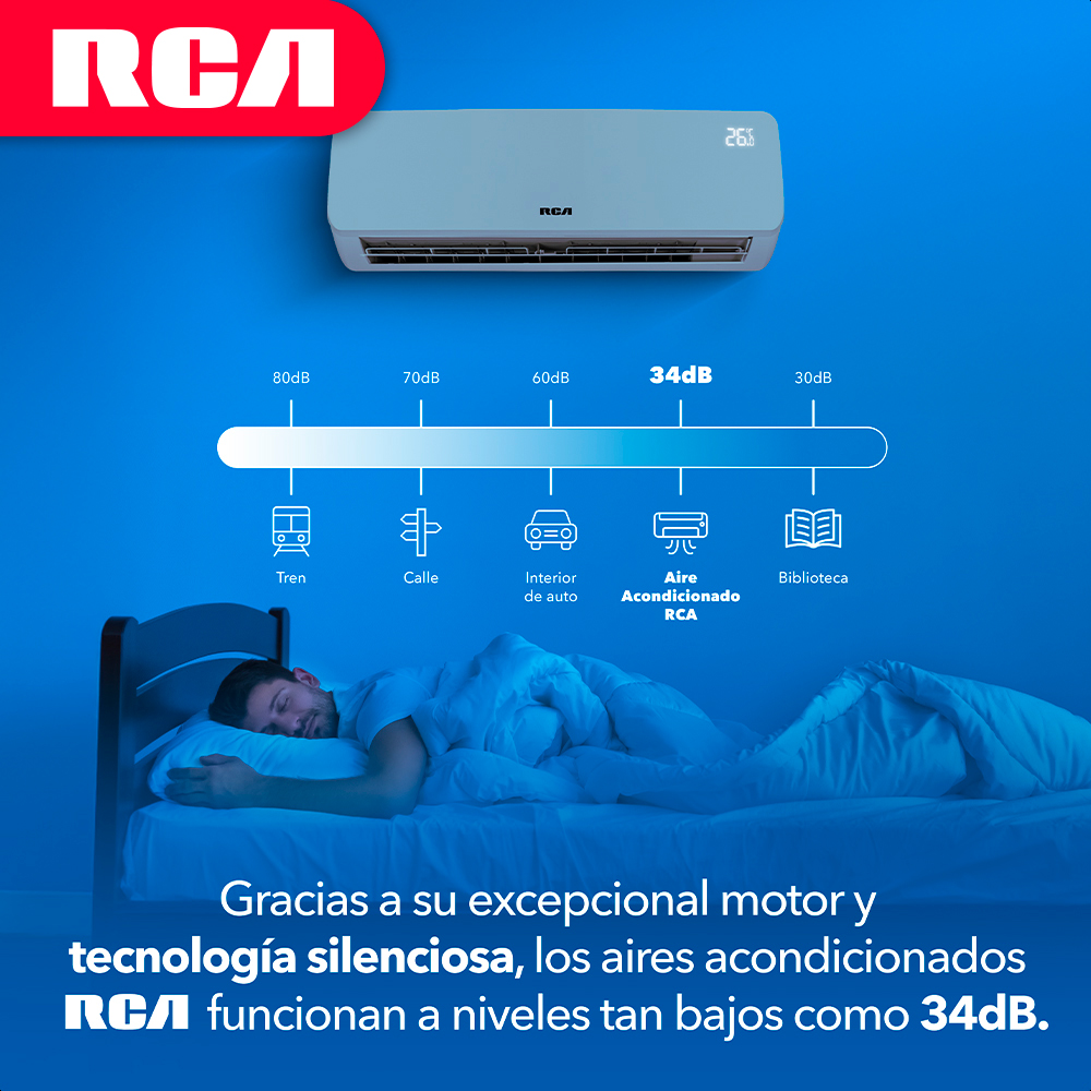 Foto 8 pulgar | Mini Split  12 000 Btu - 1 Ton  Inverter  Solo Frío  110 V Rca