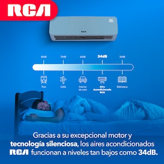 Foto 7 | Mini Split 12 000 Btu - 1 Ton Inverter Solo Frío 110 V Rca