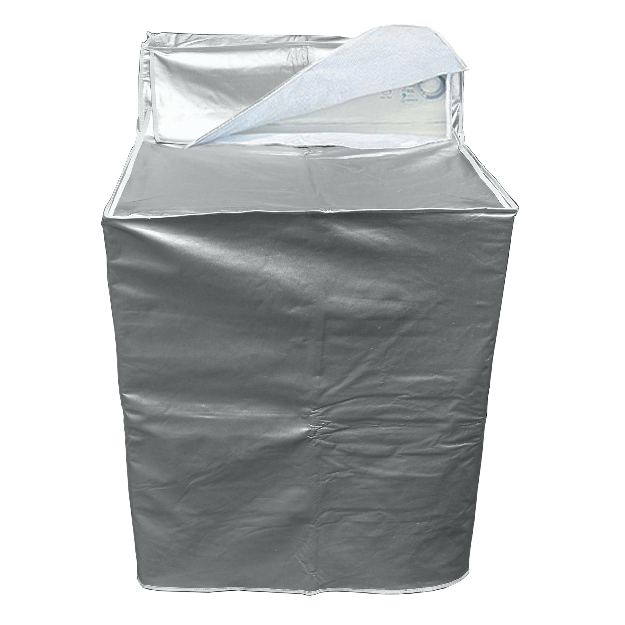 Foto 4 pulgar | Funda Protectora Aquila F1704 color Plata para Lavadora o Secadora