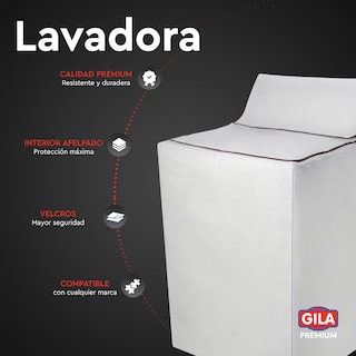 Foto 2 | Funda Protectora Gila para Lavadora Impermeable color Plata