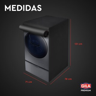 Foto 7 | Funda para Lavadora Gila color Negro