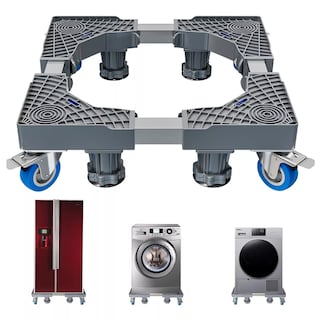 Foto 2 | Base Multifuncional Universal Para Lavadoras, Frigoríficos Gris
