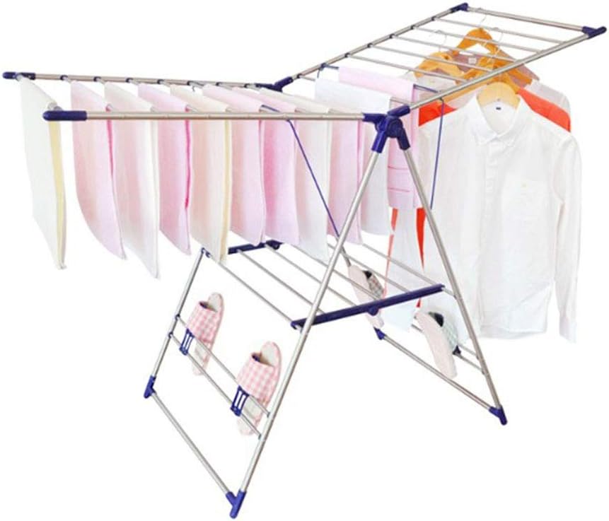 Foto 3 pulgar | Tendedero De Ropa Songmics Con Clips Metálicos