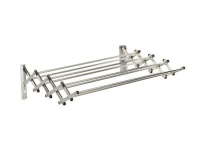 Foto 1 | Tendedero Plegable De Pared De Acero Inoxidable