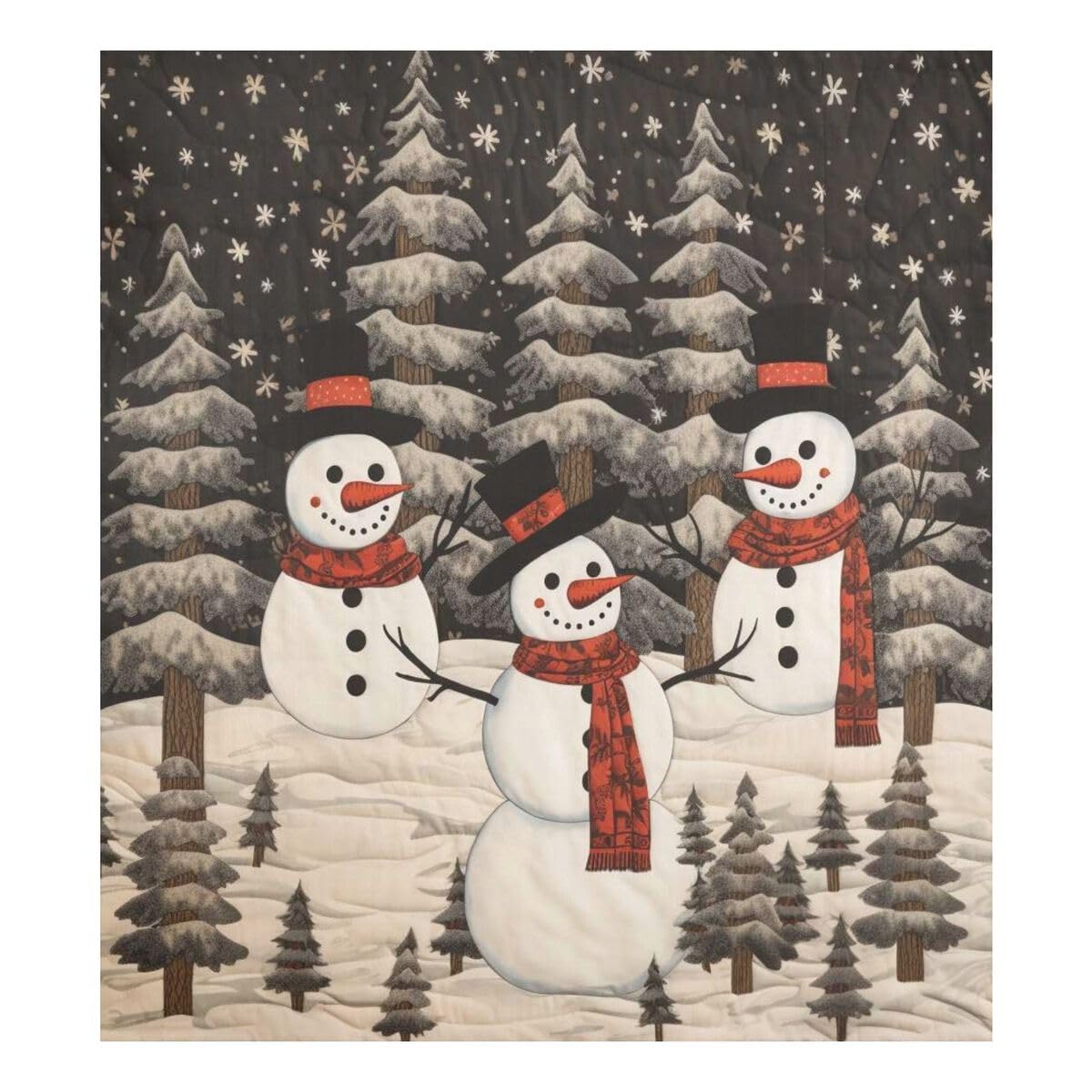 Foto 3 pulgar | Funda Magnética Para Lavavajillas Alaza, Diseño Retro, Diseño De Muñeco De Nieve Y Pino - Venta Internacional.