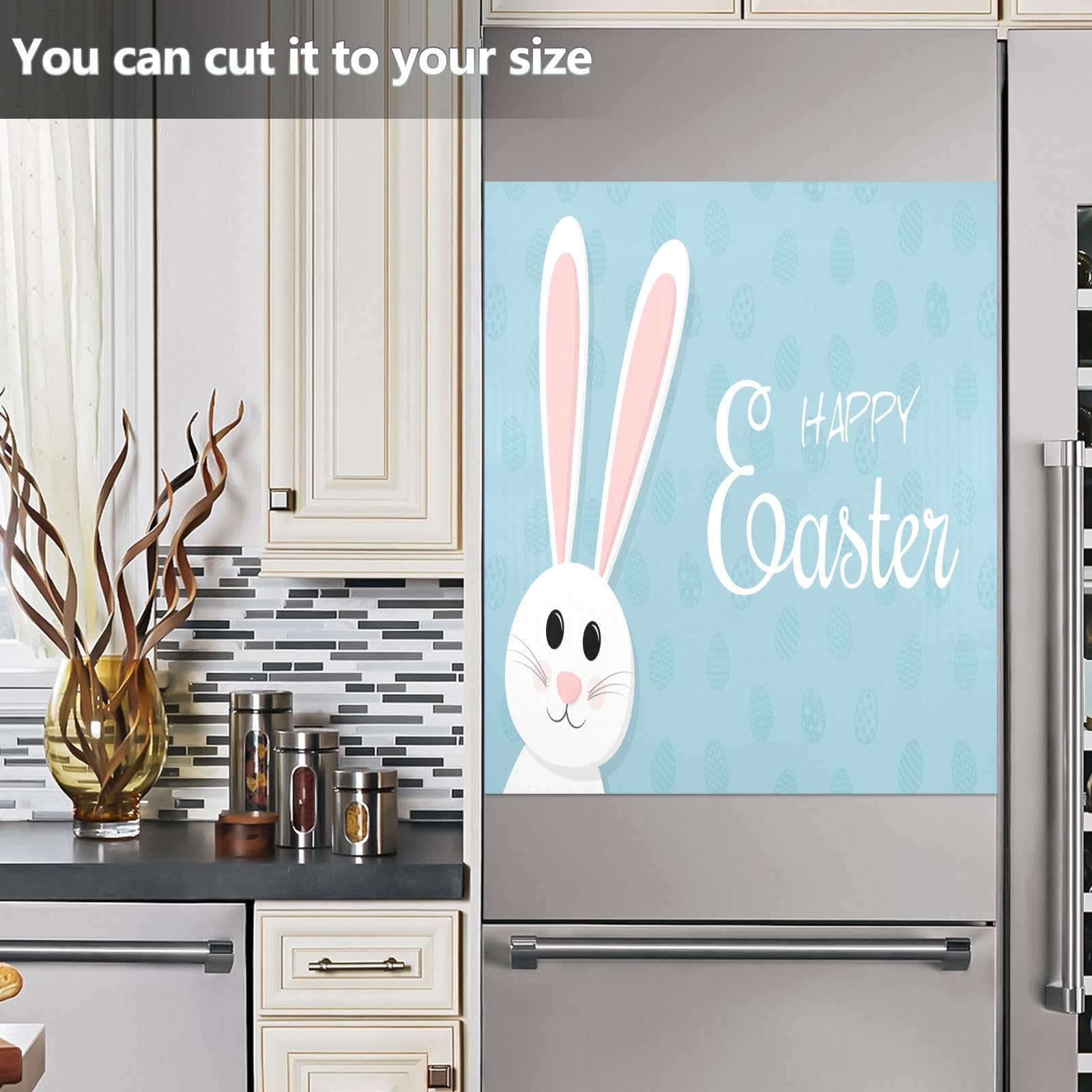 Foto 7 pulgar | Funda Magnética Para Lavavajillas Bolaz Happy Easter 58,42 Cm De Ancho X 66,04 Cm De Alto - Venta Internacional.
