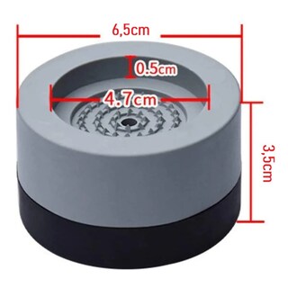 Foto 4 | Paquete De Almohadillas Antivibración Para Lavadora, Juego De 4 - Venta Internacional.