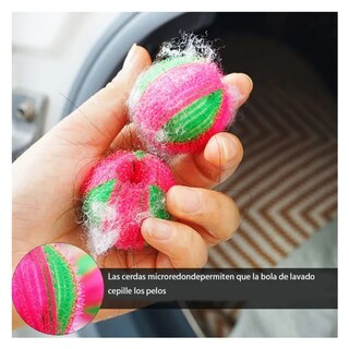 Foto 2 | Bolas Quita Pelusa 18pcs Reutilizable Para Lavadora