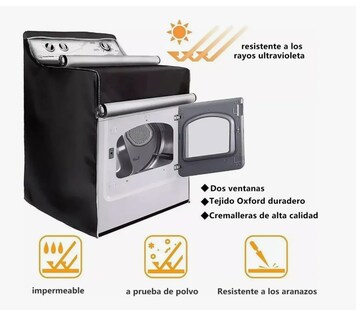Foto 3 | Impermeable Y Resistente A Rayos Uv Funda Para Lavadora