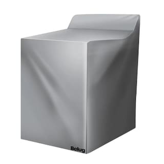 Foto 1 | Cubre Lavadora O Secadora De Vinil Impermeable Quita Pon Belug Gris