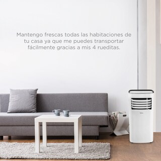 Foto 3 | Aire Acondicionado Portátil Midea 1 Ton Frío 115v color Blanco