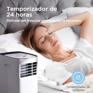 Foto 6 | Aire Acondicionado Portátil Midea 1 Ton Frío 115v color Blanco