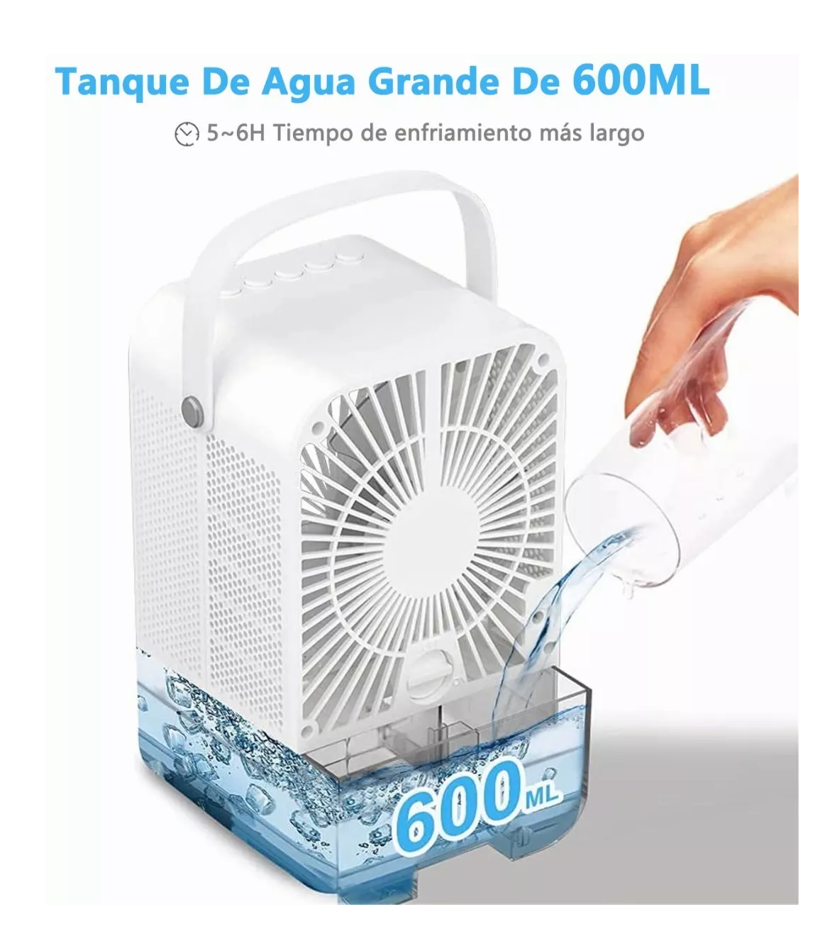 Foto 4 pulgar | Ventilador Portátil Belug color Blanco