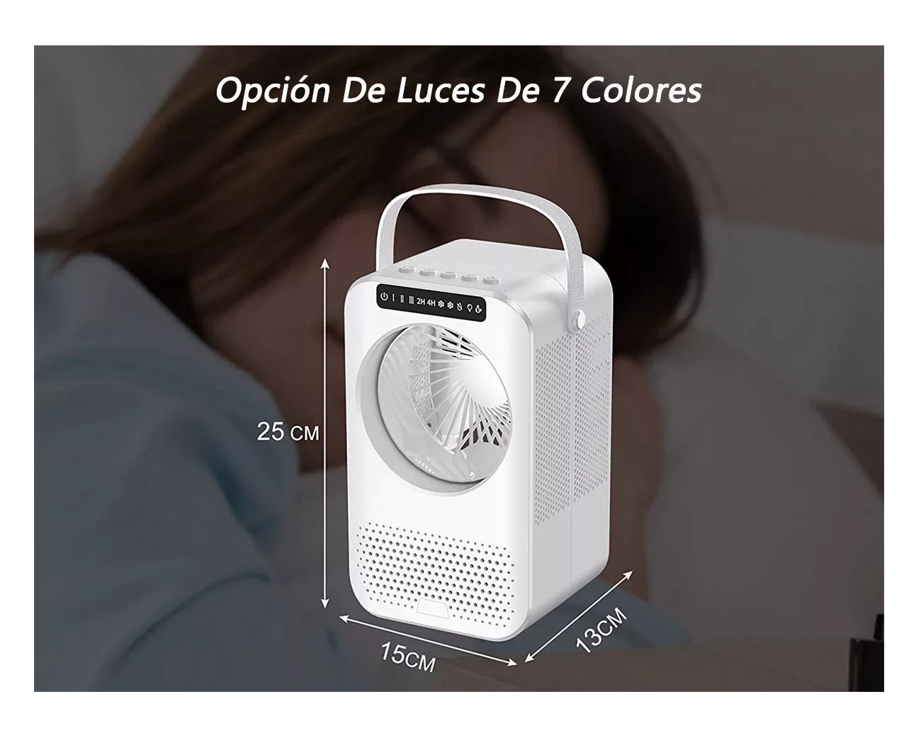 Foto 5 | Ventilador Portátil Belug color Blanco