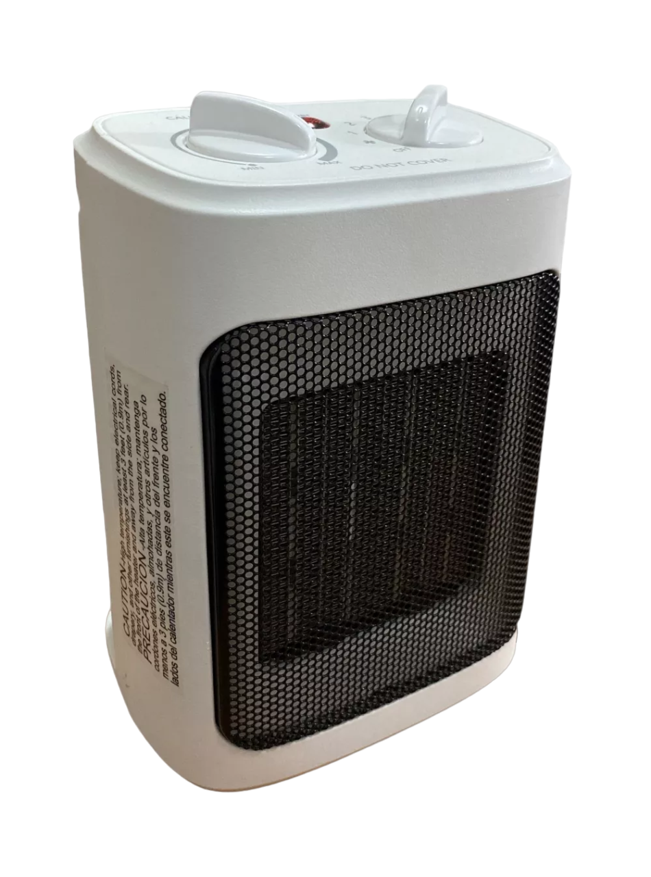 Calentador Eléctrico 1500w Ventilador Pelonis Blanco