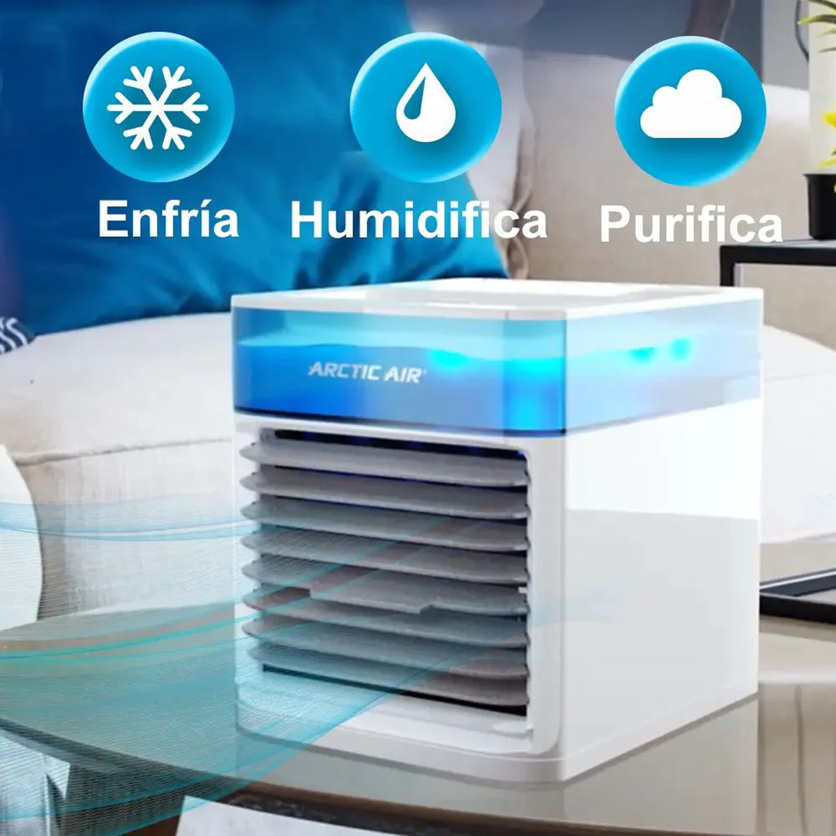 Foto 3 pulgar | Mini Aire Acondicionado Dosyu Portátil Enfriador y Humificador
