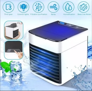 Foto 1 | Mini Aire Acondicionado Humidificador Portátil Usb