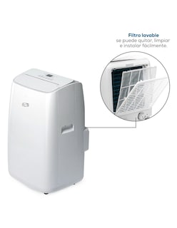 Foto 4 | Aire Portatil Evans Dual 1 Ton 115 V Seer 12 Frio/calor