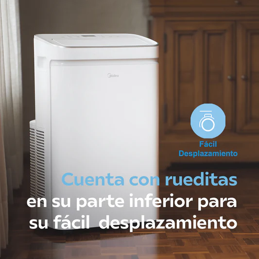 Foto 4 pulgar | Aire Acondicionado Portátil Midea 1.1 Ton 110v Frío y Calor