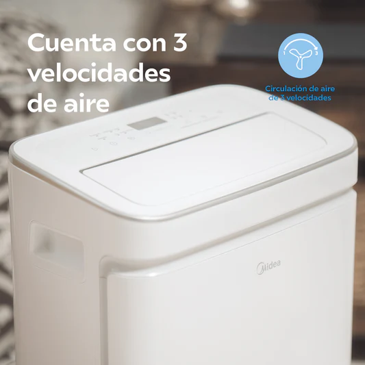 Foto 5 pulgar | Aire Acondicionado Portátil Midea 1.1 Ton 110v Frío y Calor