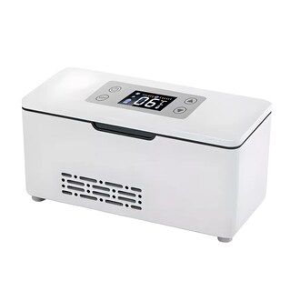 Foto 1 | Enfriador De Insulina Portátil Refrigerador Con Pantalla 8h Blanco