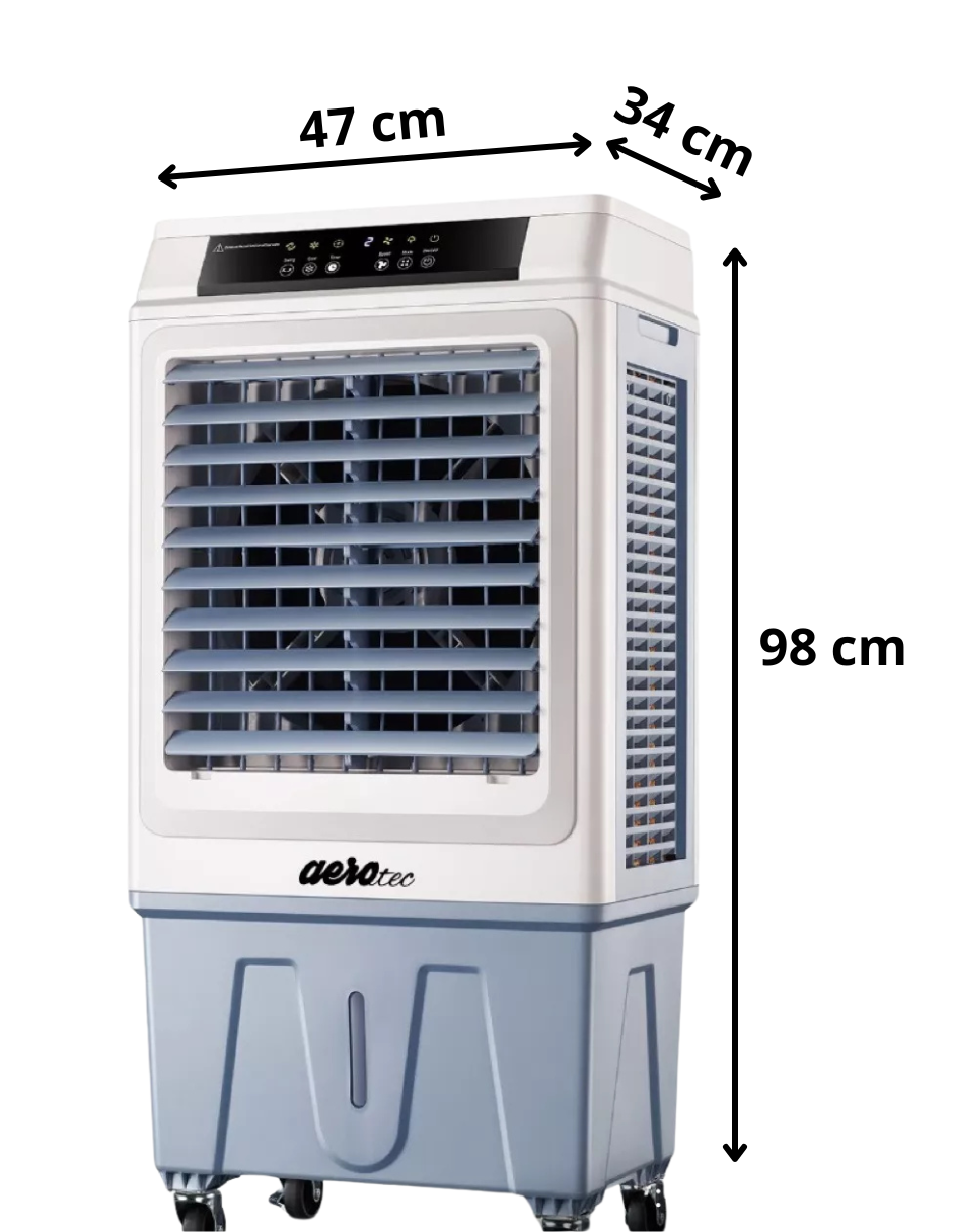 Foto 3 pulgar | Clima Portátil Enfriador De Aire Aerotec Jh-390y Gris (45lts)