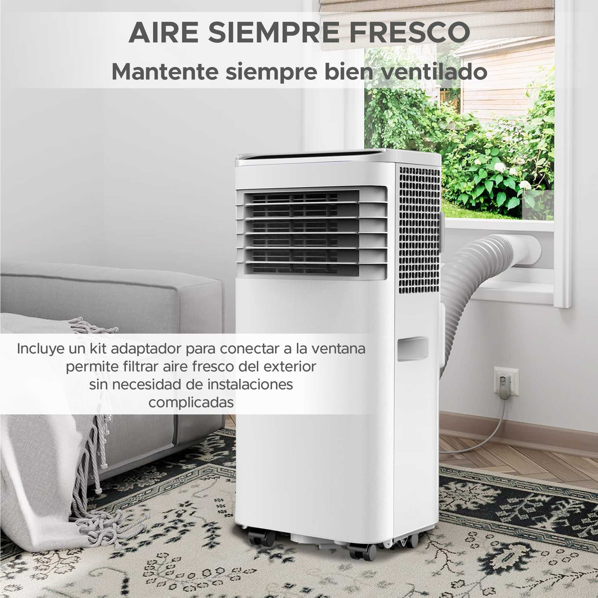 Foto 8 | Aire Acondicionado Portátil Sky Care - Enfría Deshumidifica Y Ventila Es Silencioso Ahorrador