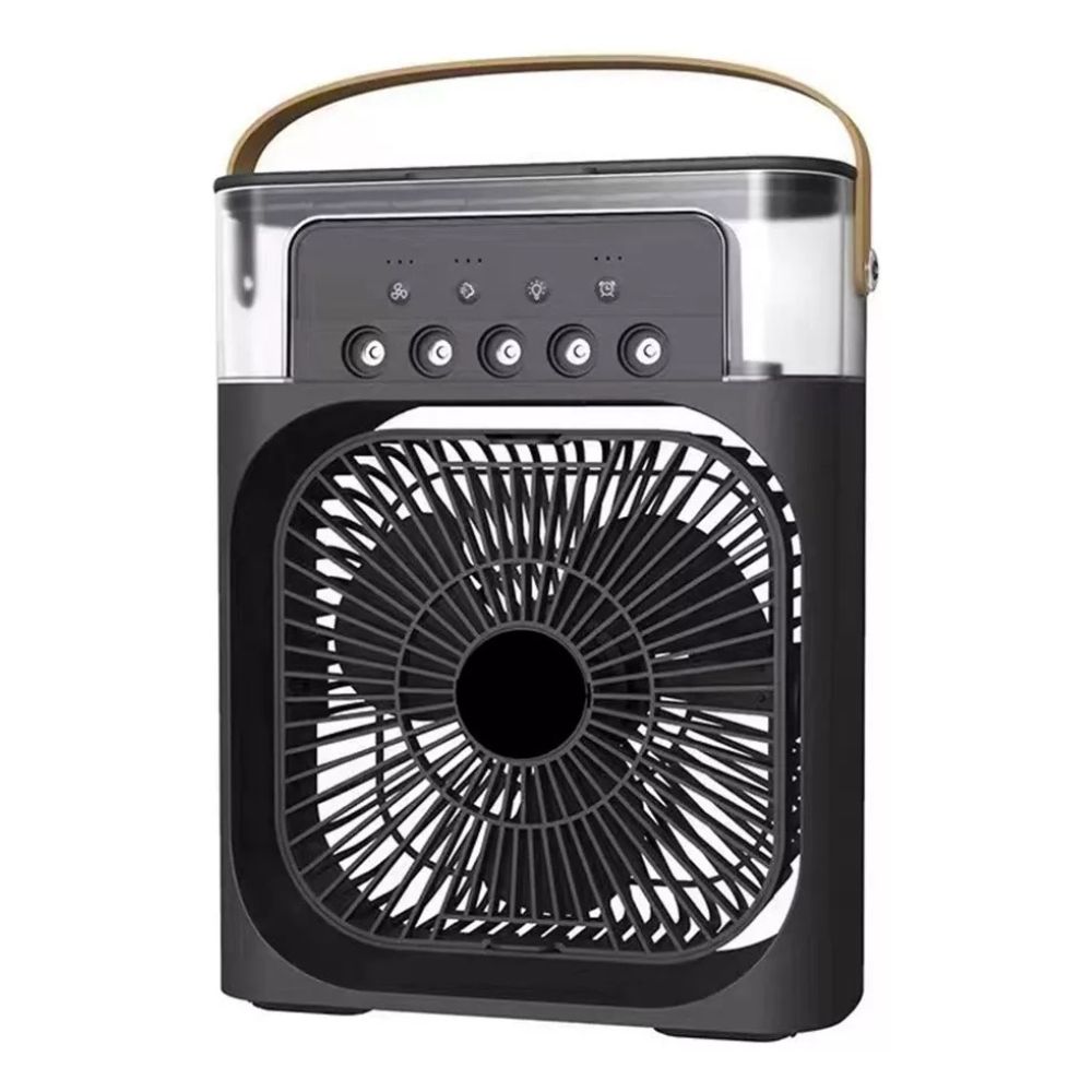 Foto 1 | Mini Ventilador Refrigeración Por Agua Aire Frío Humidificador Portátil Usb Con Luces