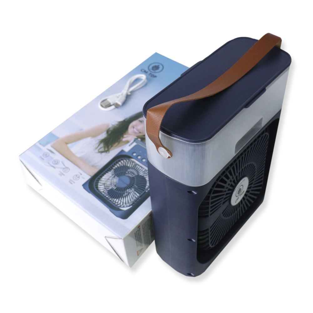 Foto 3 pulgar | Mini Ventilador Refrigeración Por Agua Aire Frío Humidificador Portátil Usb Con Luces