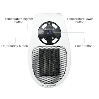 Foto 4 | Calentador De Aire Eléctrico, Miniestufa, 110-220 V, Enchufe De Pared - Venta Internacional.
