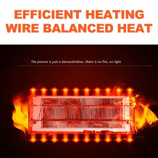 Foto 5 | Calentador de Ventilador Eléctrico de Cerámica 600 w para Calefacción de Baño - Venta Internacional
