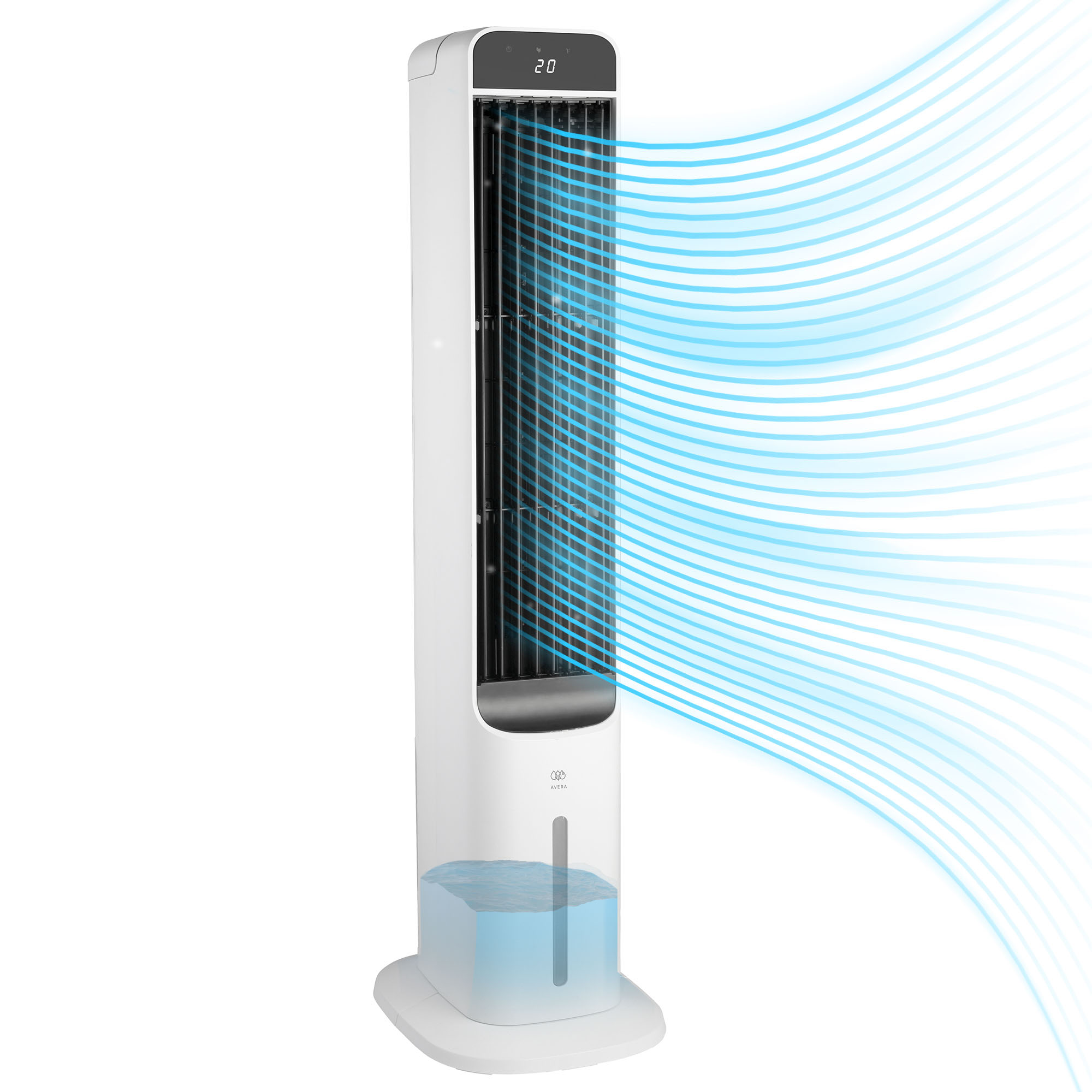 Aire Acondicionado Portatil Y Ventilador De Torre Avera 5l 127v  Enfair5l