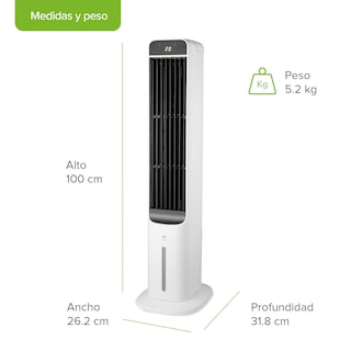 Foto 2 | Aire Acondicionado Portatil Y Ventilador De Torre Avera 5l 127v Enfair5l