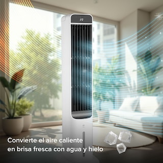 Foto 8 | Aire Acondicionado Portatil Y Ventilador De Torre Avera 5l 127v Enfair5l