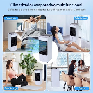 Foto 3 | Aire Acondicionado Portatil Dosyu Enfriador De Aire 4.5l Blanco 65w