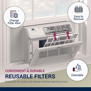 Foto 6 | Aire Acondicionado Della 8000 Btu Window Enfría 350 Pies Cuadrados Con Wifi - Venta Internacional.