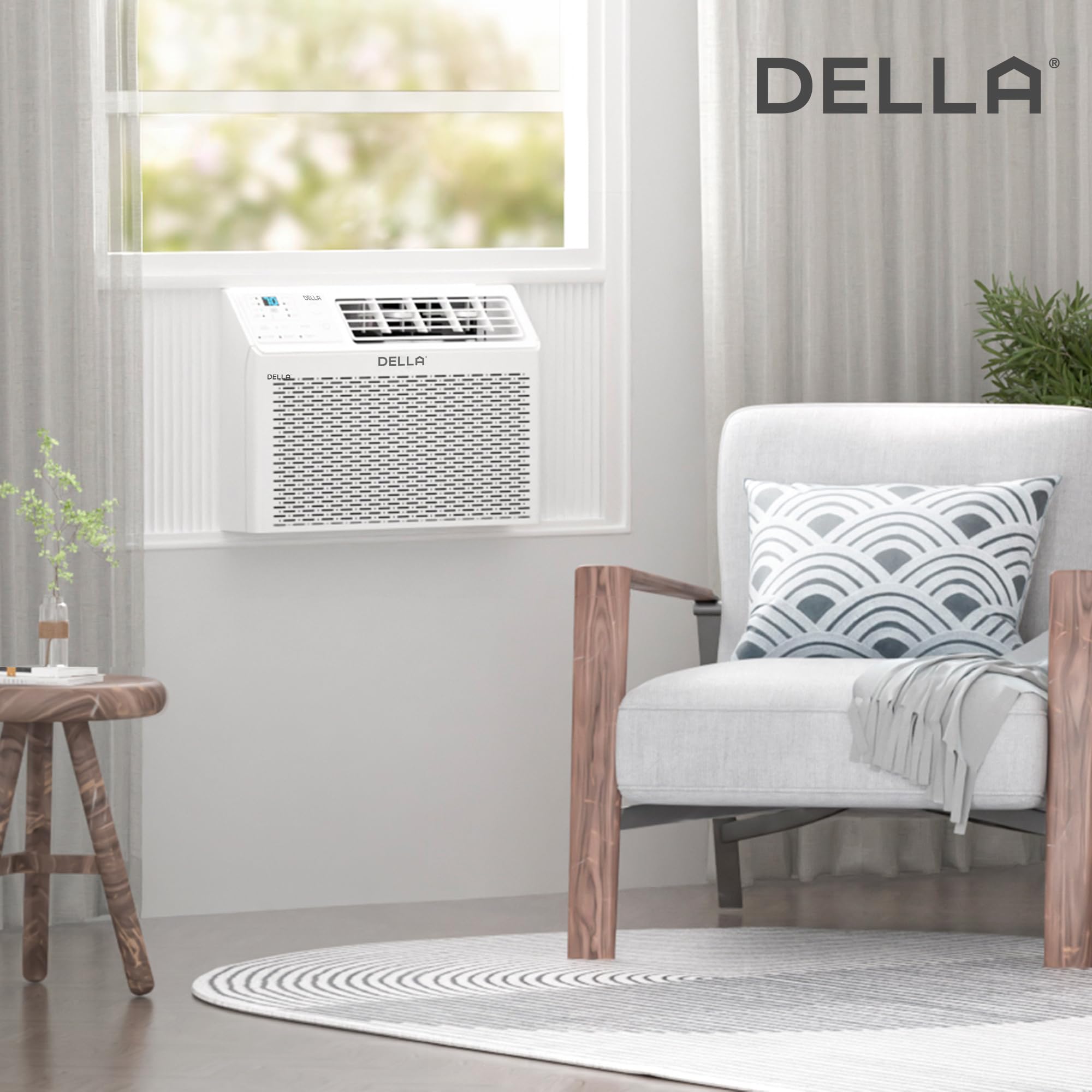 Foto 7 | Aire Acondicionado Della 8000 Btu Window Enfría 350 Pies Cuadrados Con Wifi - Venta Internacional.