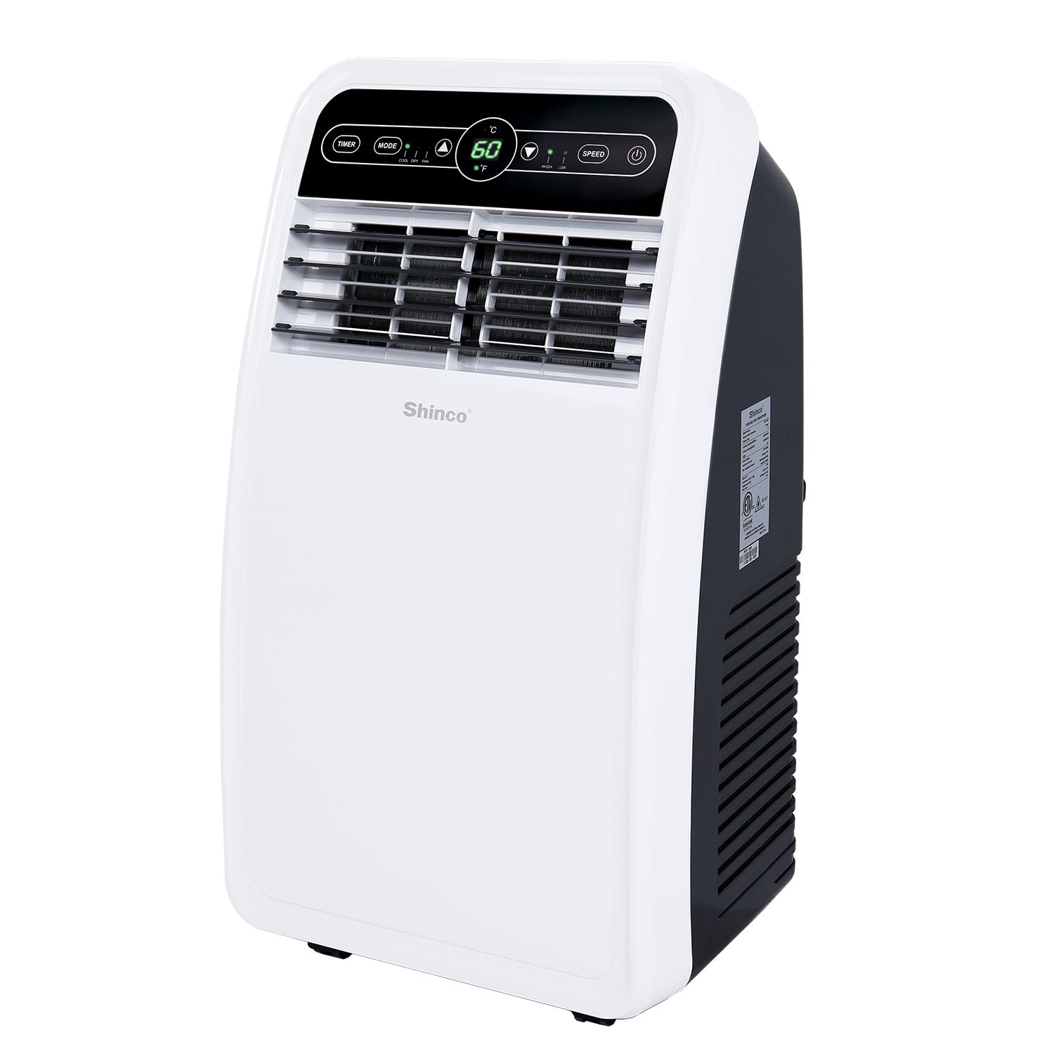 Aire Acondicionado Portátil Shinco De 8,000 Btu Para 200 Pies Cuadrados - Venta Internacional.