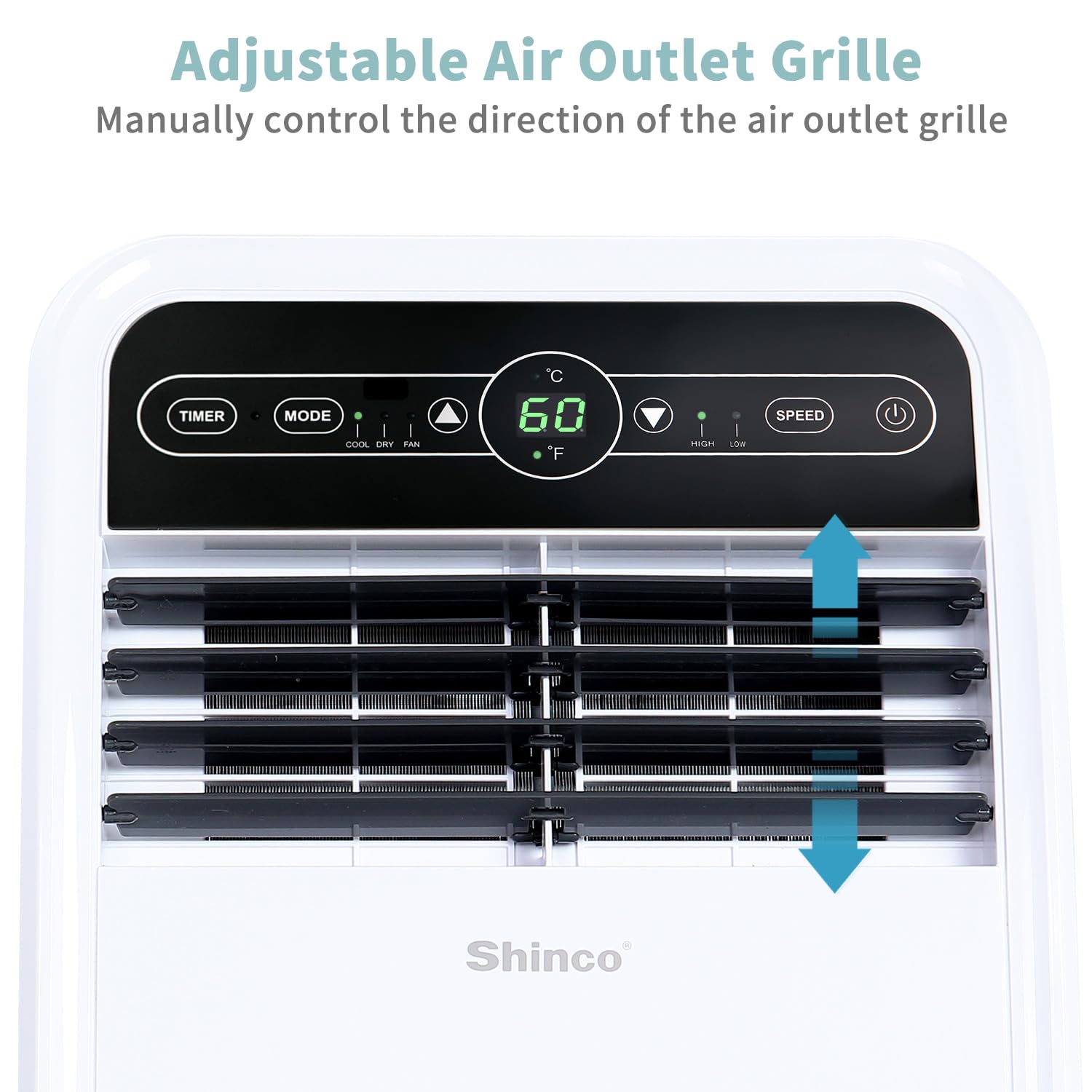 Foto 7 pulgar | Aire Acondicionado Portátil Shinco De 8,000 Btu Para 200 Pies Cuadrados - Venta Internacional.