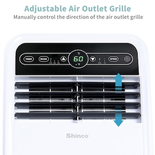 Foto 6 | Aire Acondicionado Portátil Shinco De 8,000 Btu Para 200 Pies Cuadrados - Venta Internacional.